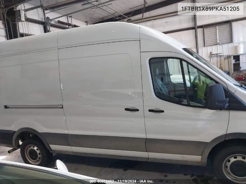 2023 Ford Transit-250 Cargo Van VIN: 1FTBR1X89PKA51205 Lot: 40872453