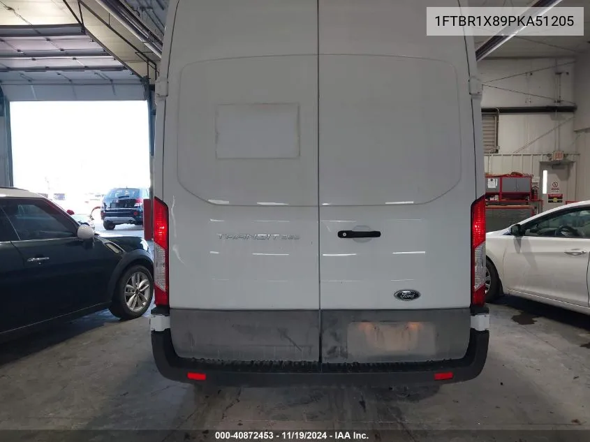 2023 Ford Transit-250 Cargo Van VIN: 1FTBR1X89PKA51205 Lot: 40872453