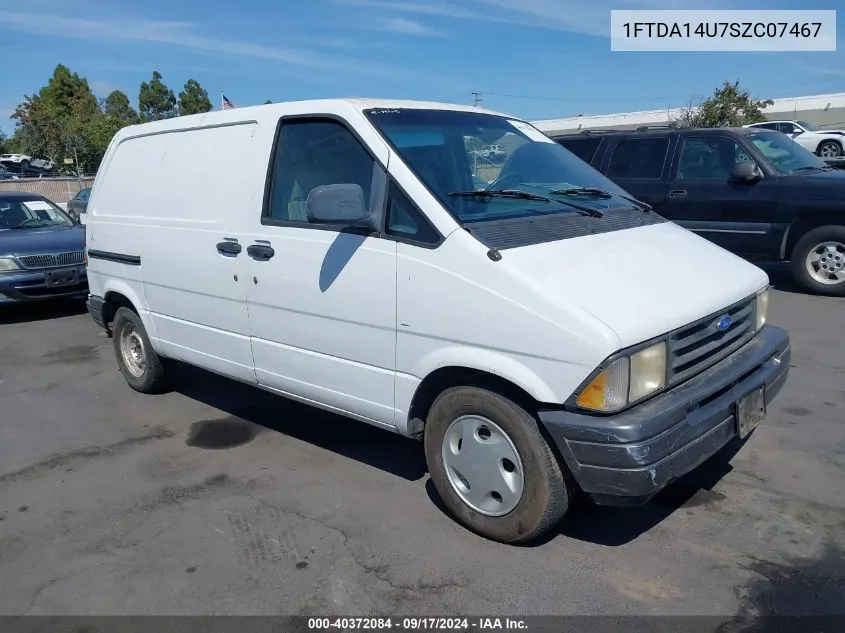 1995 Ford Aerostar VIN: 1FTDA14U7SZC07467 Lot: 40372084