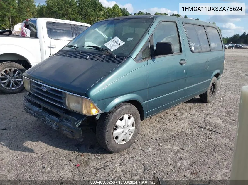 1995 Ford Aerostar VIN: 1FMCA11UXSZA75624 Lot: 40506253