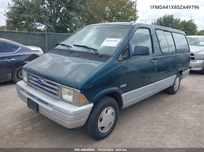 1FMDA41X8SZA49796 1995 Ford Aerostar