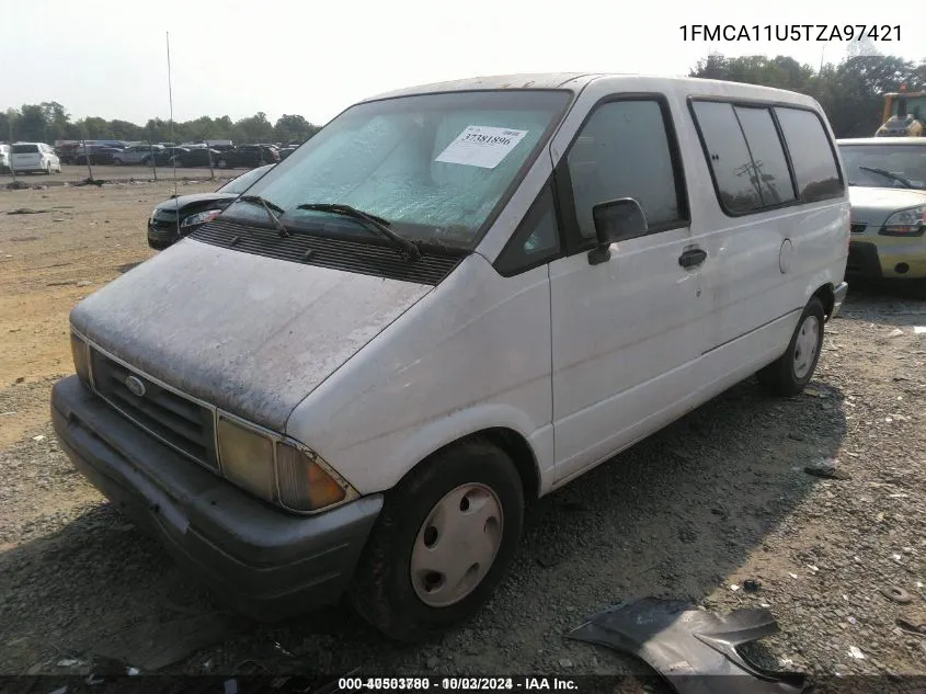 1996 Ford Aerostar VIN: 1FMCA11U5TZA97421 Lot: 40503780