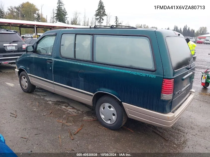 1997 Ford Aerostar VIN: 1FMDA41X6VZA80713 Lot: 40530838