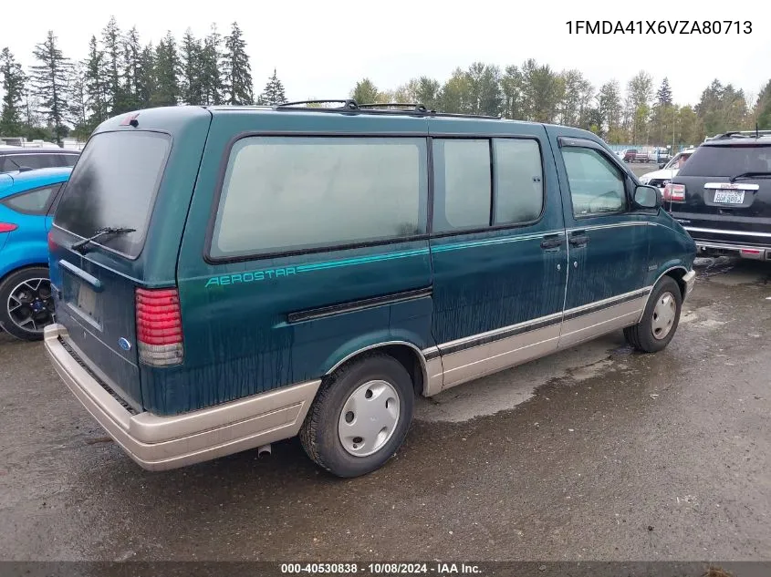 1997 Ford Aerostar VIN: 1FMDA41X6VZA80713 Lot: 40530838