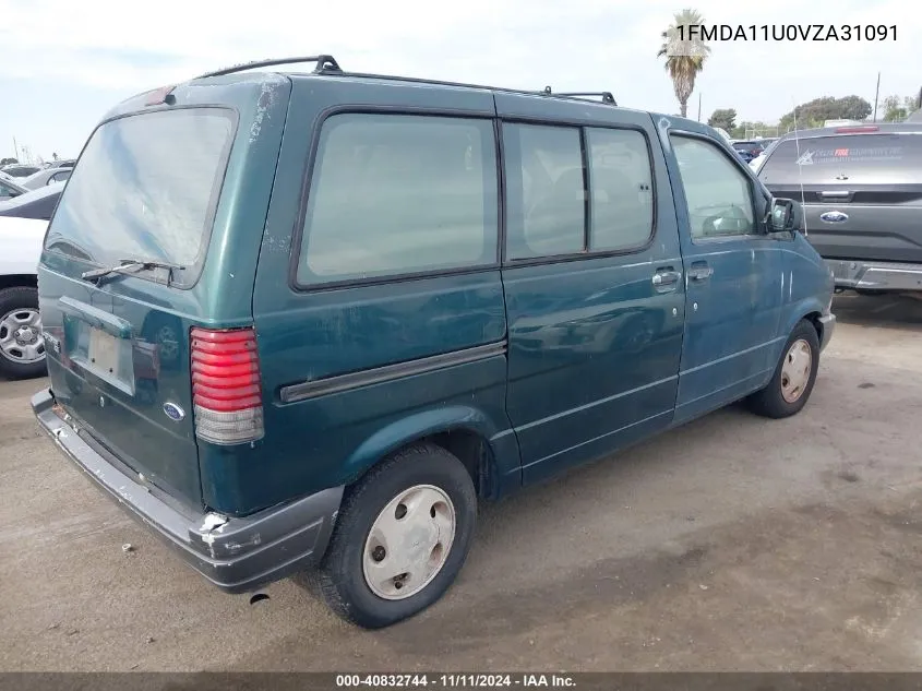 1997 Ford Aerostar Xlt VIN: 1FMDA11U0VZA31091 Lot: 40832744