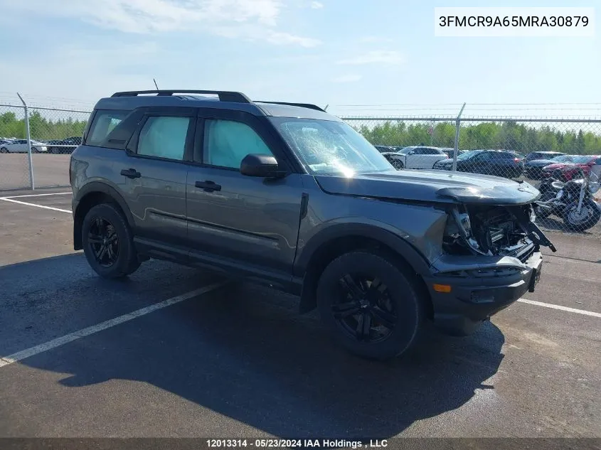 2021 Ford Bronco Sport VIN: 3FMCR9A65MRA30879 Lot: 12013314