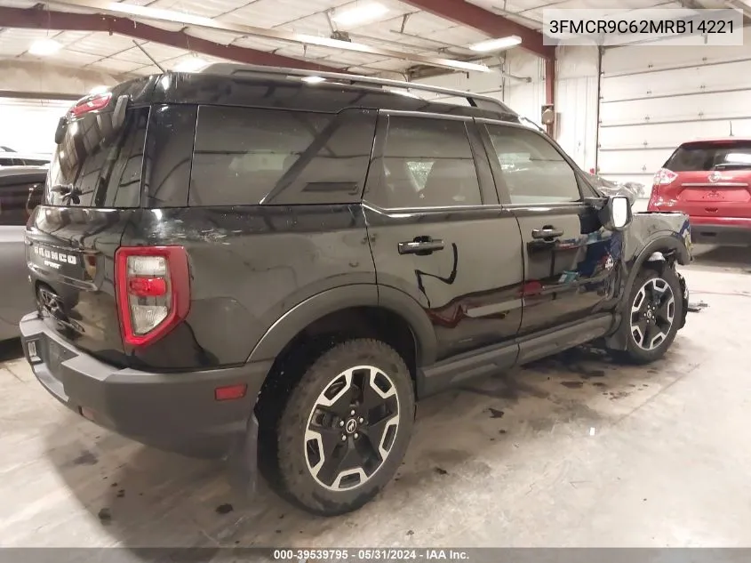 3FMCR9C62MRB14221 2021 Ford Bronco Sport Outer Banks