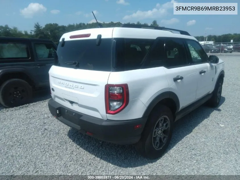 2021 Ford Bronco Sport Big Bend VIN: 3FMCR9B69MRB23953 Lot: 39685971