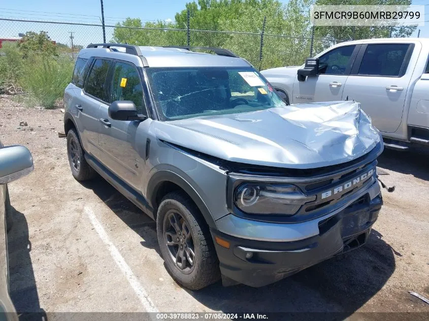 2021 Ford Bronco Sport Big Bend VIN: 3FMCR9B60MRB29799 Lot: 39788823