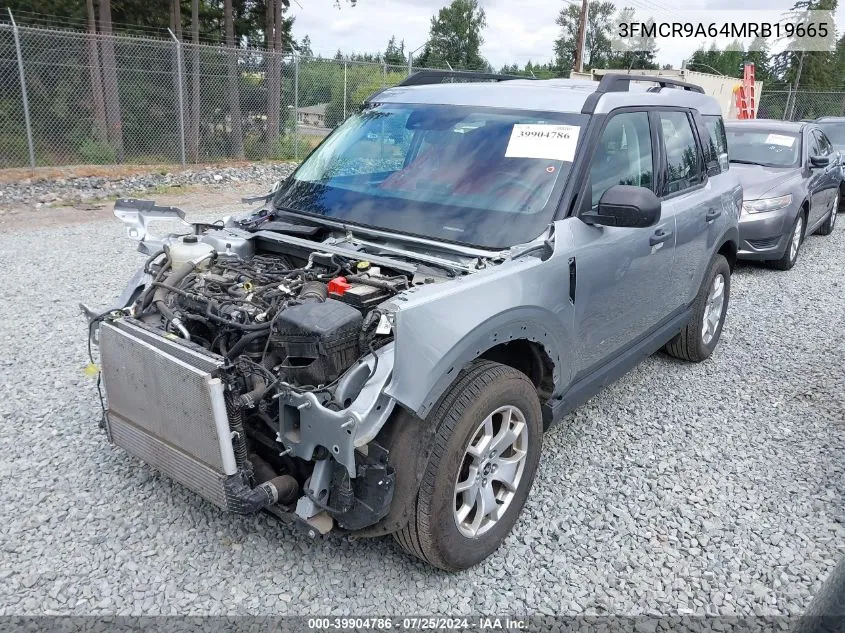 2021 Ford Bronco Sport VIN: 3FMCR9A64MRB19665 Lot: 39904786