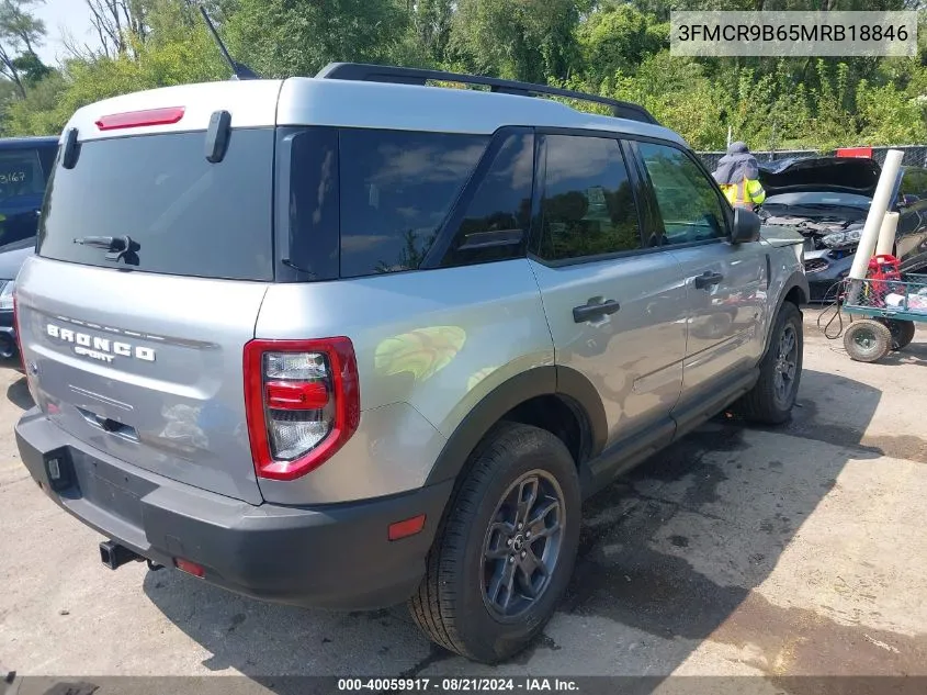 3FMCR9B65MRB18846 2021 Ford Bronco Sport Big Bend