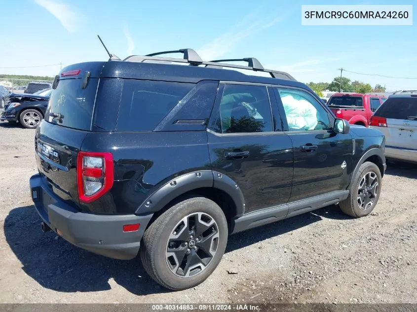 3FMCR9C60MRA24260 2021 Ford Bronco Sport Outer Banks