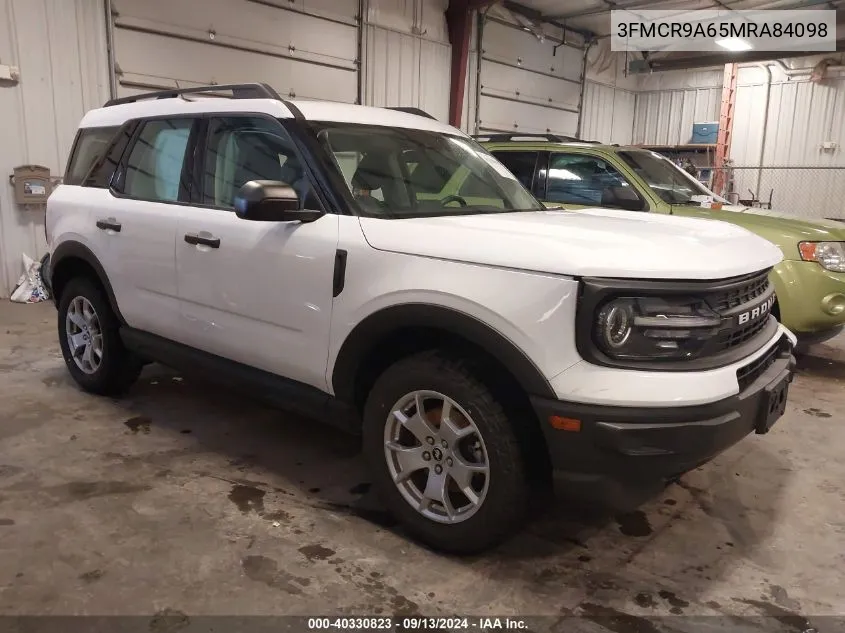 2021 Ford Bronco Sport VIN: 3FMCR9A65MRA84098 Lot: 40330823