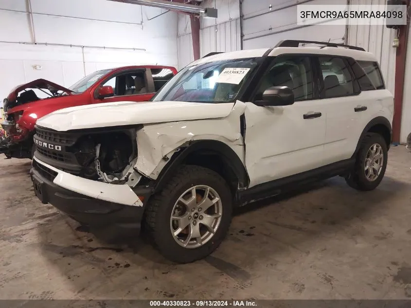 2021 Ford Bronco Sport VIN: 3FMCR9A65MRA84098 Lot: 40330823