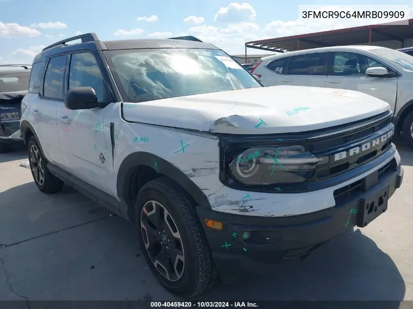 2021 Ford Bronco Sport Outer Banks VIN: 3FMCR9C64MRB09909 Lot: 40459420