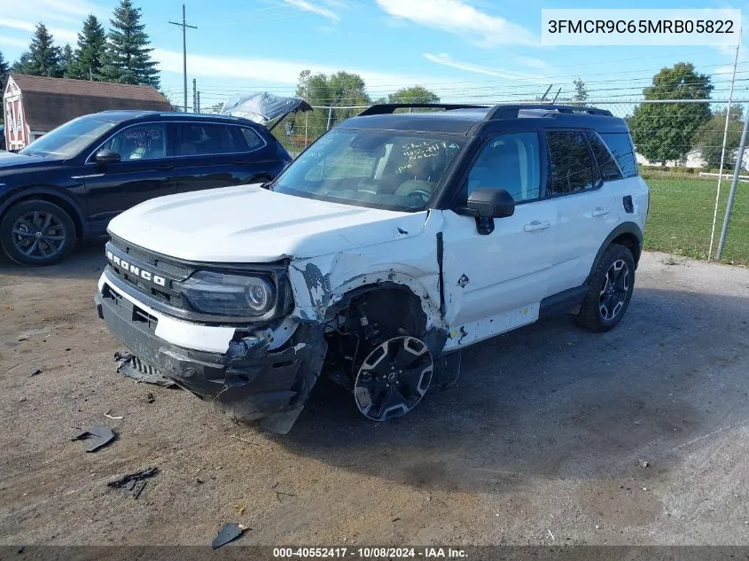 2021 Ford Bronco Sport Outer Banks VIN: 3FMCR9C65MRB05822 Lot: 40552417