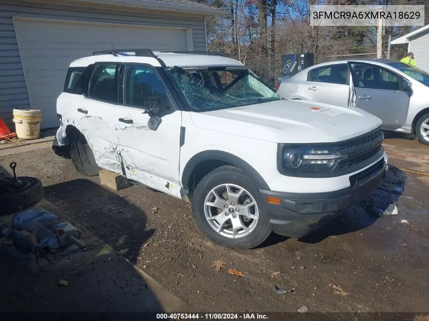 2021 Ford Bronco Sport VIN: 3FMCR9A6XMRA18629 Lot: 40753444