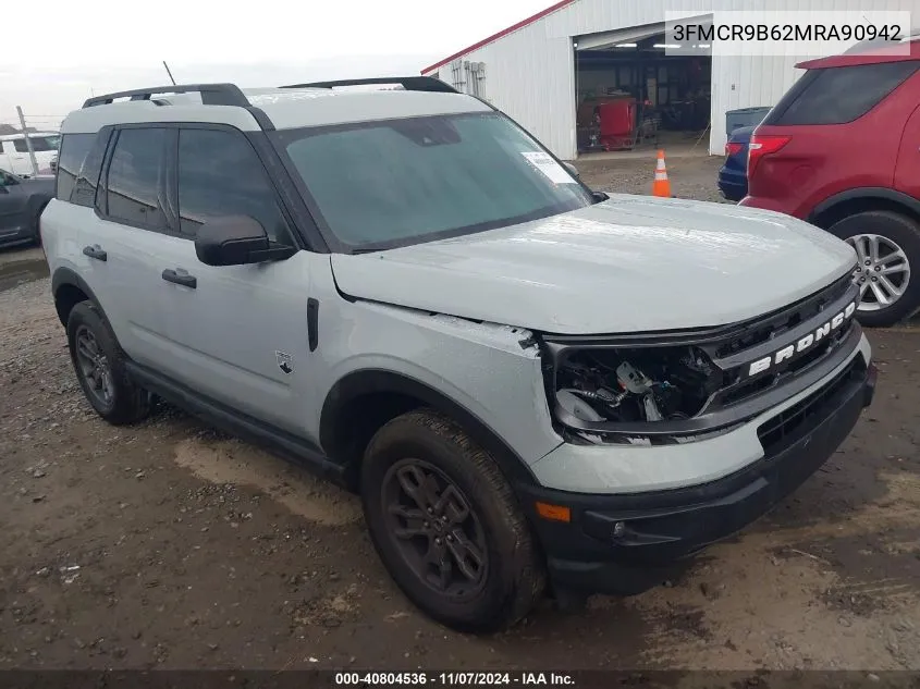 2021 Ford Bronco Sport Big Bend VIN: 3FMCR9B62MRA90942 Lot: 40804536