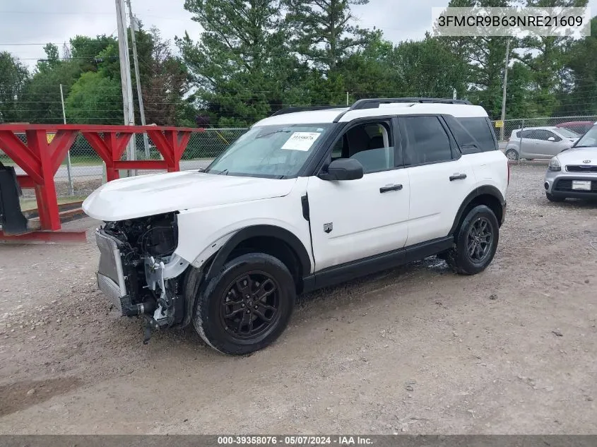 3FMCR9B63NRE21609 2022 Ford Bronco Sport Big Bend