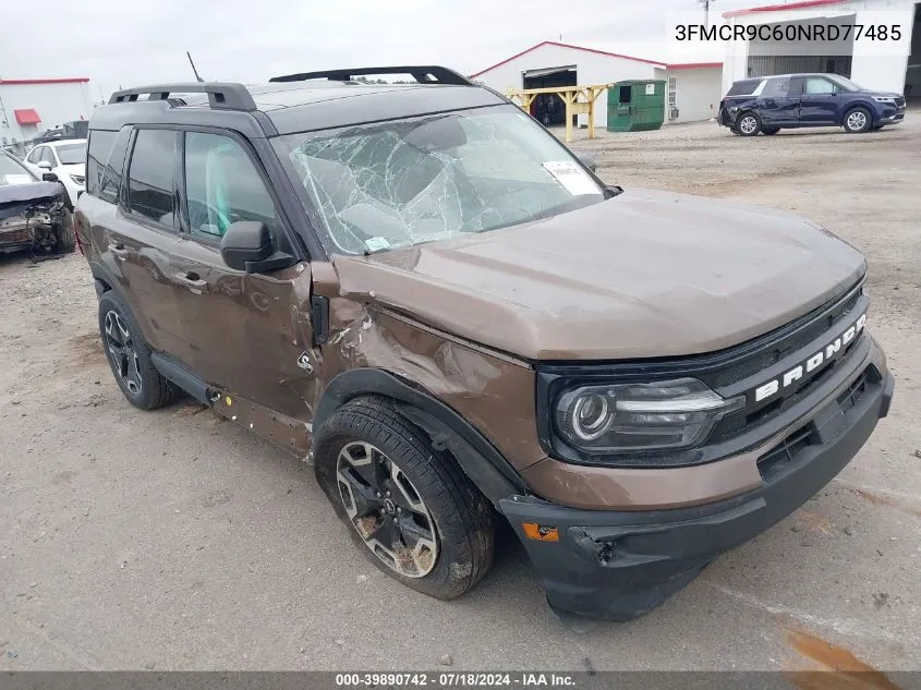 3FMCR9C60NRD77485 2022 Ford Bronco Sport Outer Banks