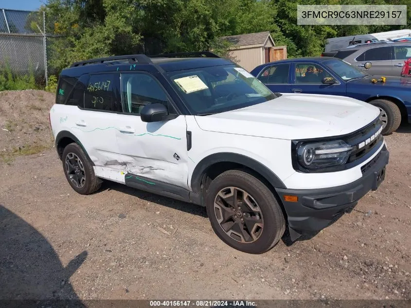 2022 Ford Bronco Sport Outer Banks VIN: 3FMCR9C63NRE29157 Lot: 40156147