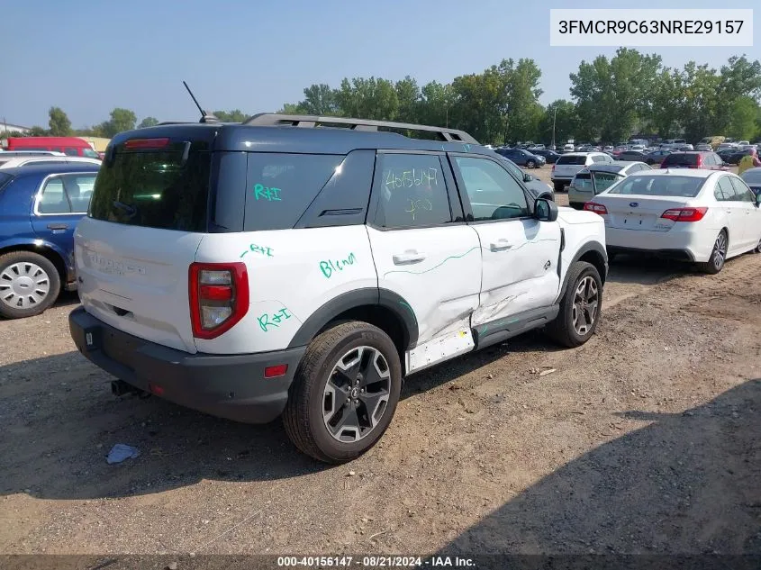 3FMCR9C63NRE29157 2022 Ford Bronco Sport Outer Banks