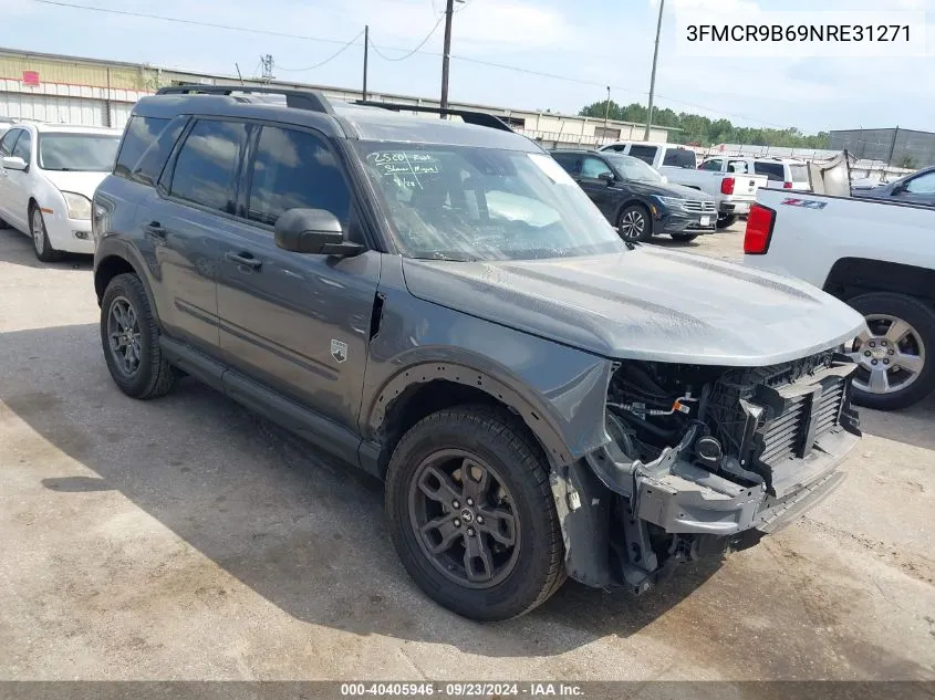 2022 Ford Bronco Sport Big Bend VIN: 3FMCR9B69NRE31271 Lot: 40405946