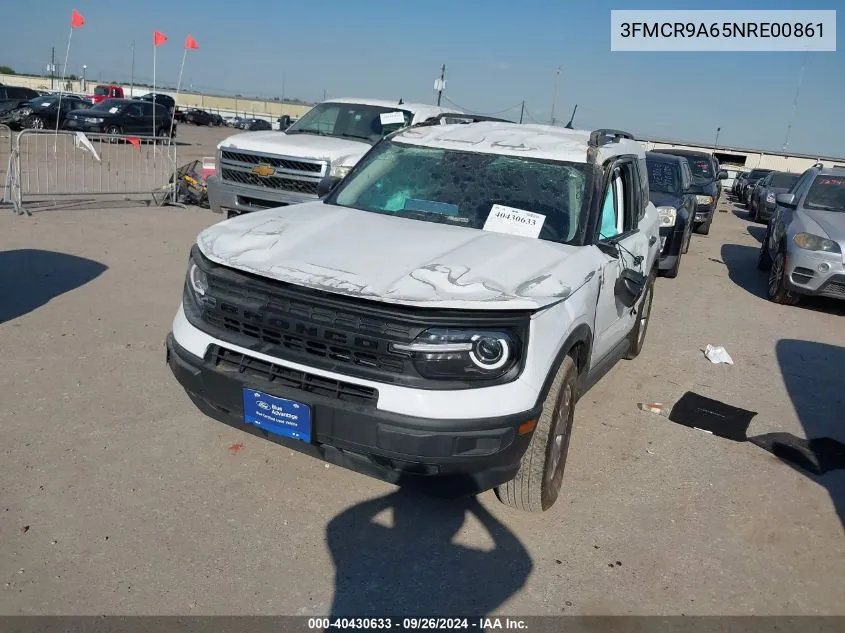 2022 Ford Bronco Sport VIN: 3FMCR9A65NRE00861 Lot: 40430633