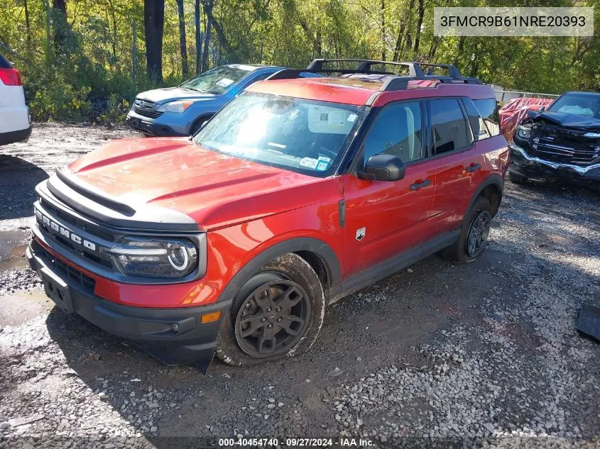 2022 Ford Bronco Sport Big Bend VIN: 3FMCR9B61NRE20393 Lot: 40454740