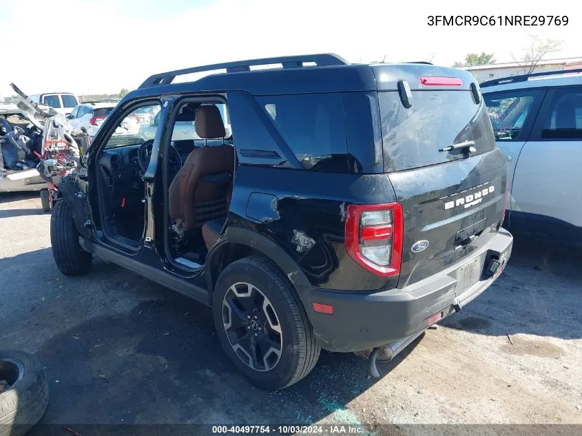 2022 Ford Bronco Sport Outer Banks VIN: 3FMCR9C61NRE29769 Lot: 40497754