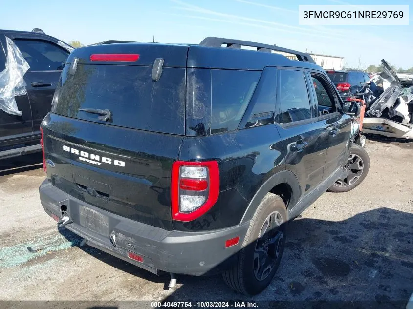 2022 Ford Bronco Sport Outer Banks VIN: 3FMCR9C61NRE29769 Lot: 40497754