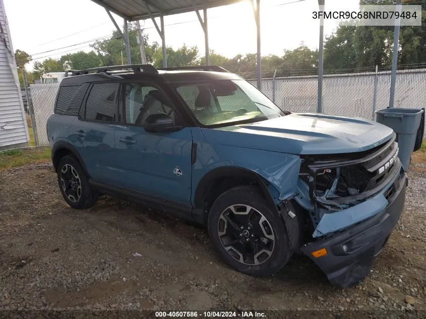 2022 Ford Bronco Sport Outer Banks VIN: 3FMCR9C68NRD79484 Lot: 40507586