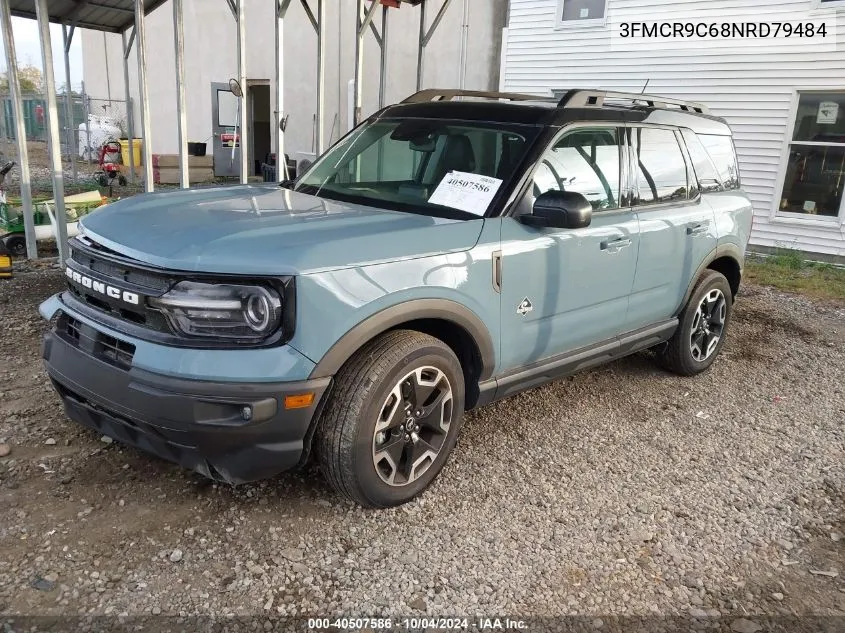 2022 Ford Bronco Sport Outer Banks VIN: 3FMCR9C68NRD79484 Lot: 40507586