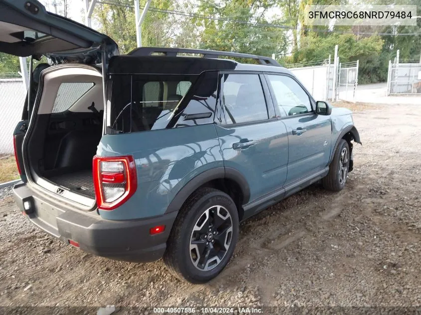 2022 Ford Bronco Sport Outer Banks VIN: 3FMCR9C68NRD79484 Lot: 40507586