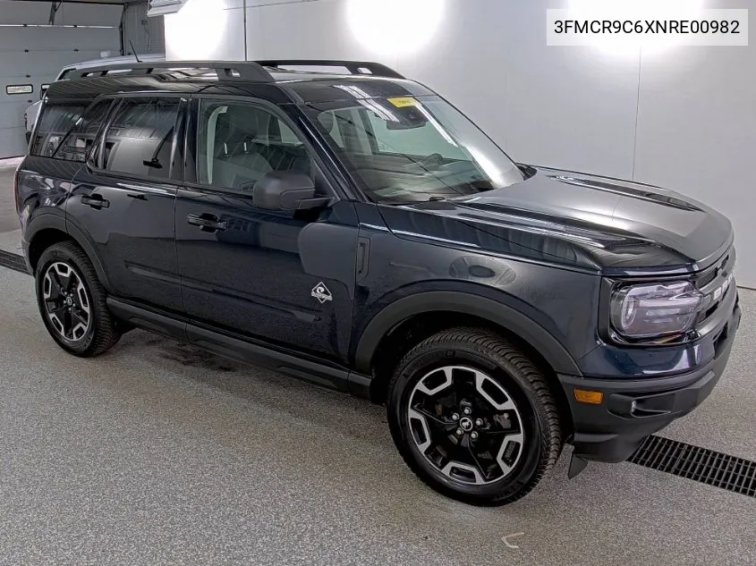 2022 Ford Bronco Sport Outer Banks VIN: 3FMCR9C6XNRE00982 Lot: 40559426