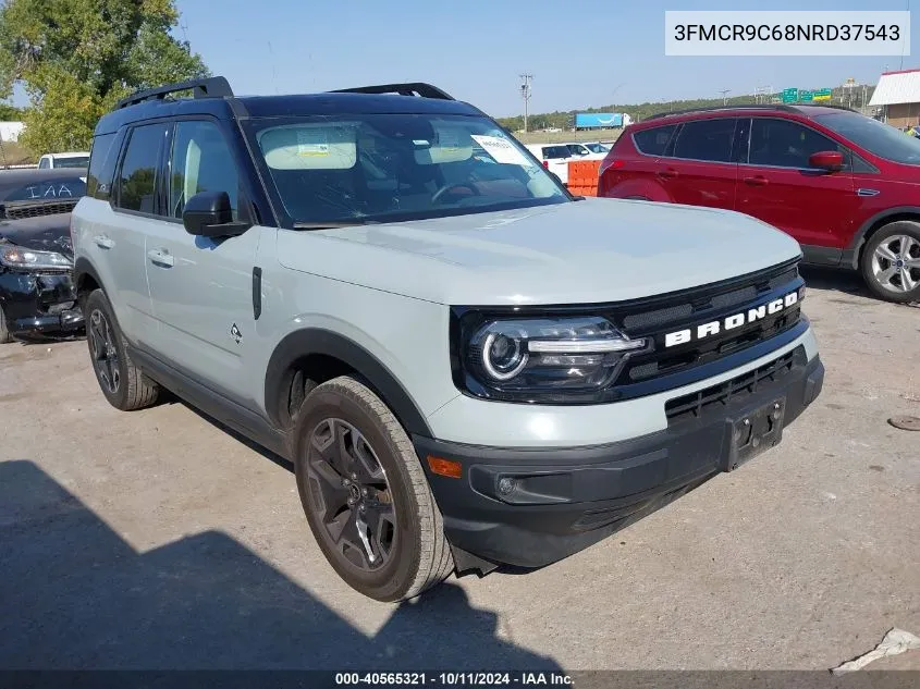 3FMCR9C68NRD37543 2022 Ford Bronco Sport Outer Banks