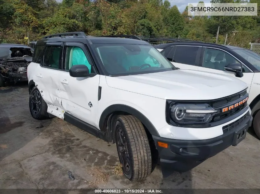 2022 Ford Bronco Sport Outer Banks VIN: 3FMCR9C66NRD27383 Lot: 40606823