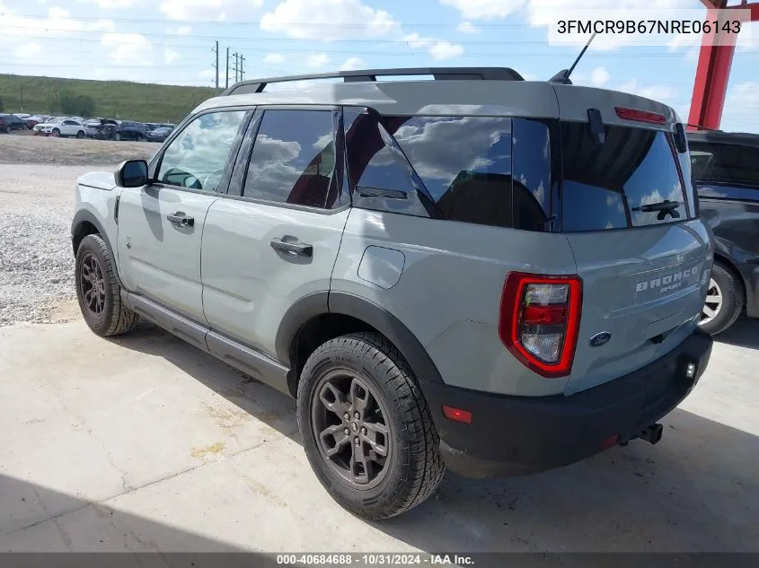 2022 Ford Bronco Sport Big Bend VIN: 3FMCR9B67NRE06143 Lot: 40684688