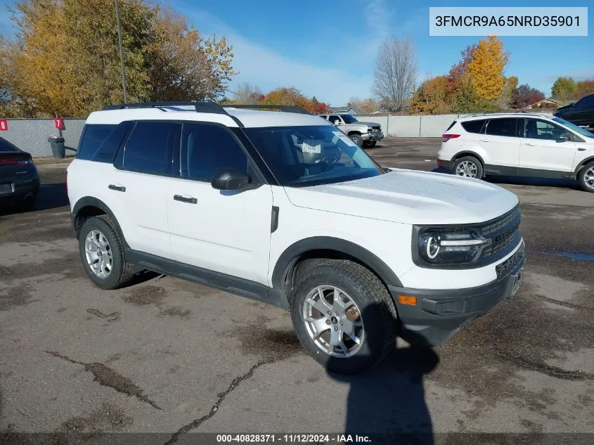 2022 Ford Bronco Sport VIN: 3FMCR9A65NRD35901 Lot: 40828371