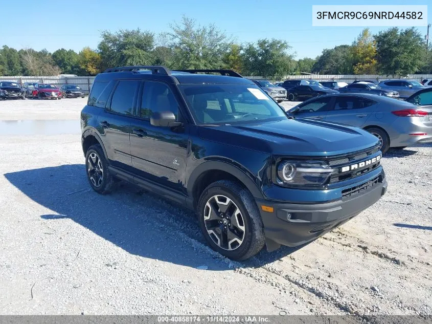 2022 Ford Bronco Sport Outer Banks VIN: 3FMCR9C69NRD44582 Lot: 40858174