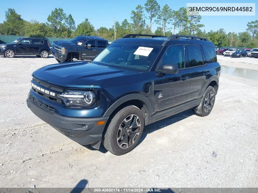 2022 Ford Bronco Sport Outer Banks VIN: 3FMCR9C69NRD44582 Lot: 40858174