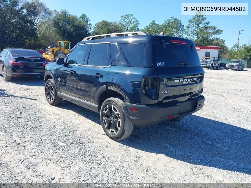 2022 Ford Bronco Sport Outer Banks VIN: 3FMCR9C69NRD44582 Lot: 40858174