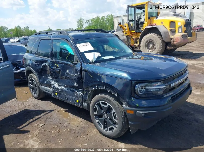 2023 Ford Bronco Sport Outer Banks VIN: 3FMCR9C61PRD91043 Lot: 39419037