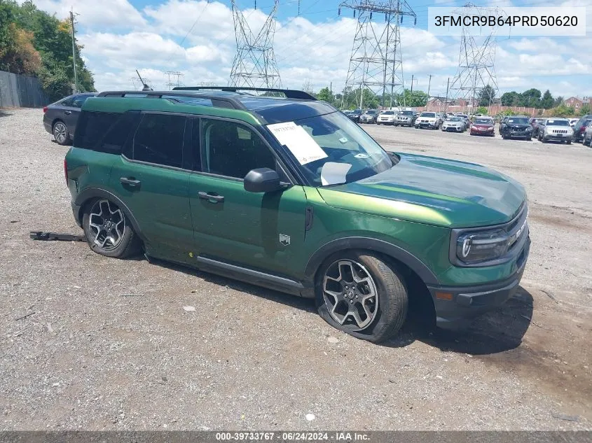 2023 Ford Bronco Sport Big Bend VIN: 3FMCR9B64PRD50620 Lot: 39733767