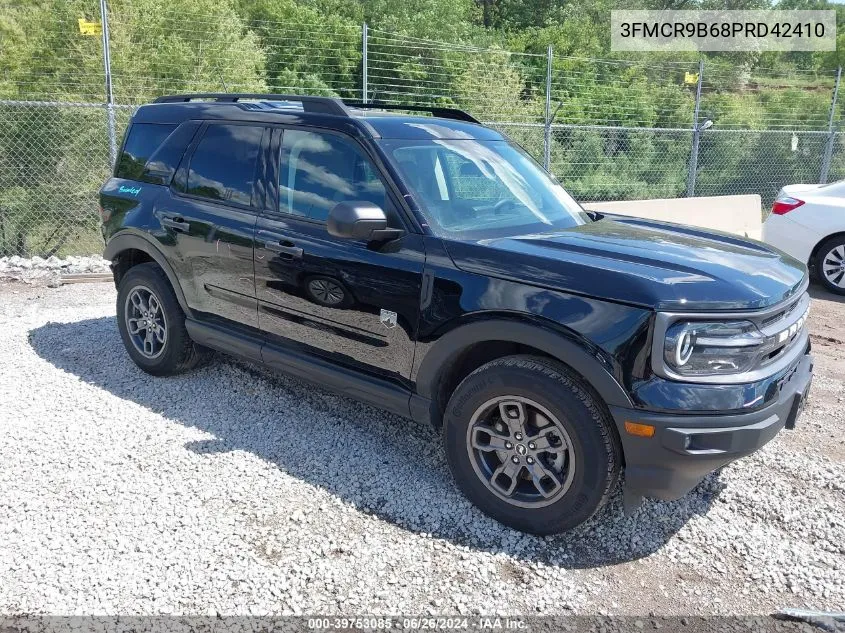 2023 Ford Bronco Sport Big Bend VIN: 3FMCR9B68PRD42410 Lot: 39753085