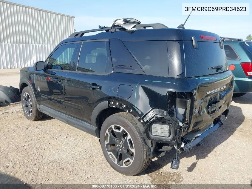 2023 Ford Bronco Sport Outer Banks VIN: 3FMCR9C69PRD34623 Lot: 39798439