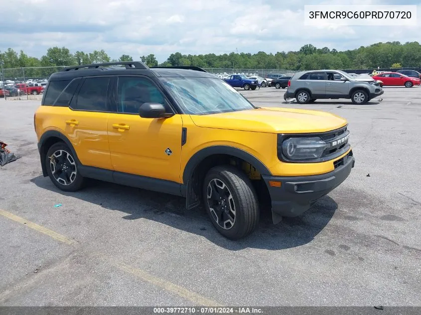 3FMCR9C60PRD70720 2023 Ford Bronco Sport Outer Banks