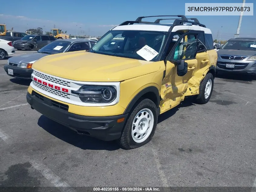 2023 Ford Bronco Sport Heritage Limited VIN: 3FMCR9H97PRD76873 Lot: 40235155