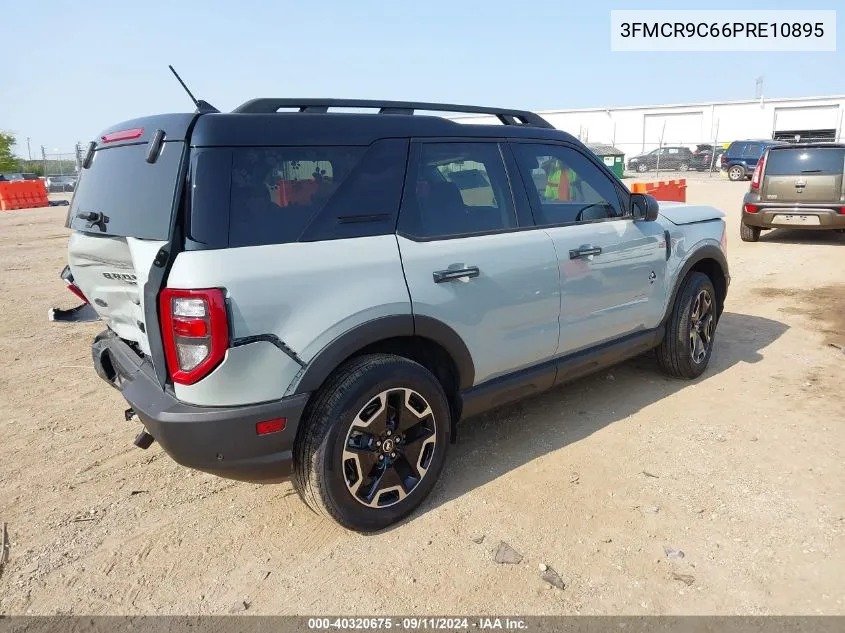 2023 Ford Bronco Sport Outer Banks VIN: 3FMCR9C66PRE10895 Lot: 40320675