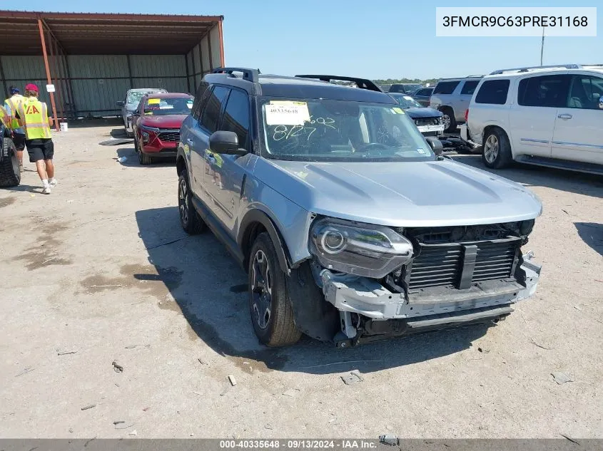 2023 Ford Bronco Sport Outer Banks VIN: 3FMCR9C63PRE31168 Lot: 40335648